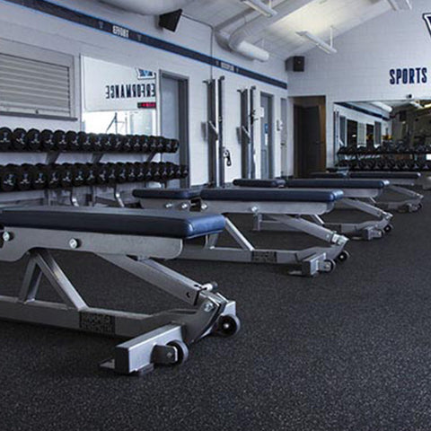 Regupol® Aktiv™ Rolled Rubber Flooring (3/8" Thick)