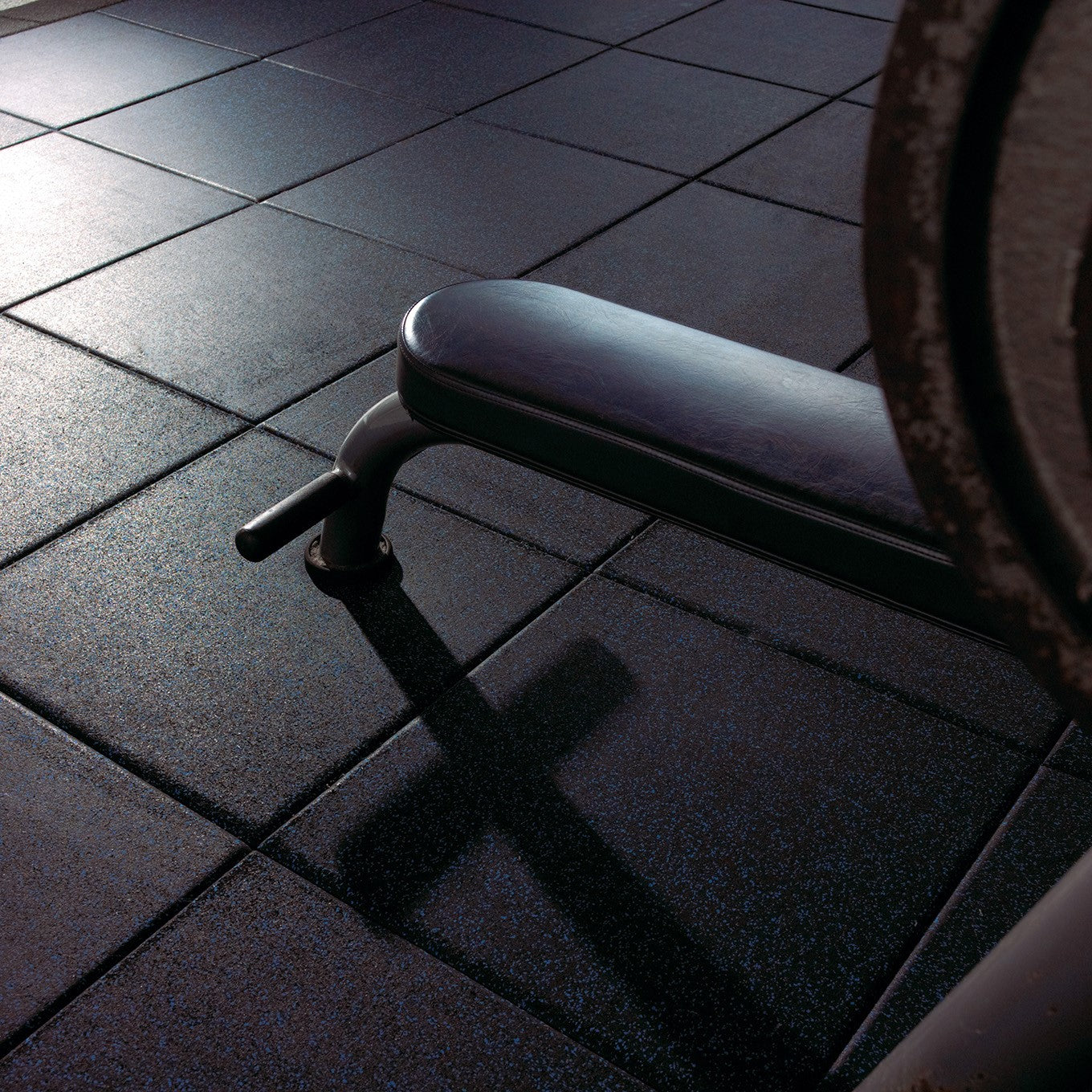 Gym flooring rubber online tiles